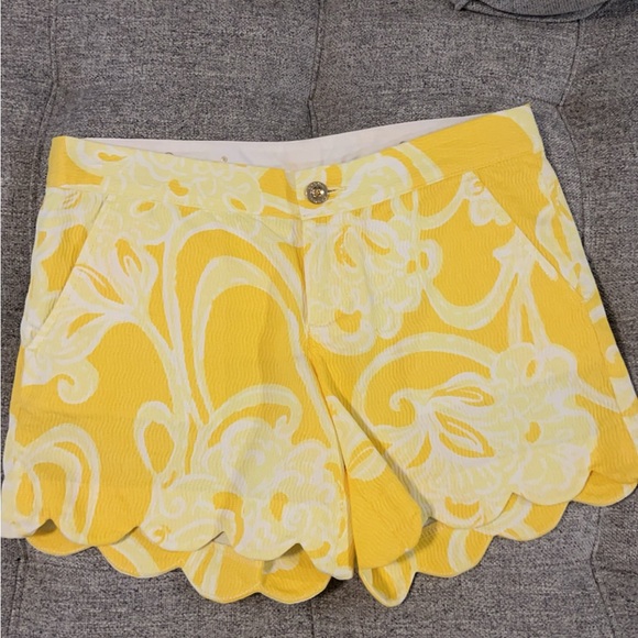 Women’s Lilly Pulitzer Size 0 Buttercup Shorts - Picture 1 of 4